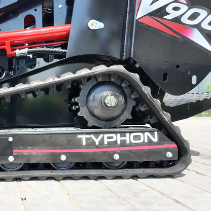Typhon Stomp V900 Mini Track Loader Kubota D1105 25HP Diesel  Stand-On Skid Steer  EPA / EU Stage V