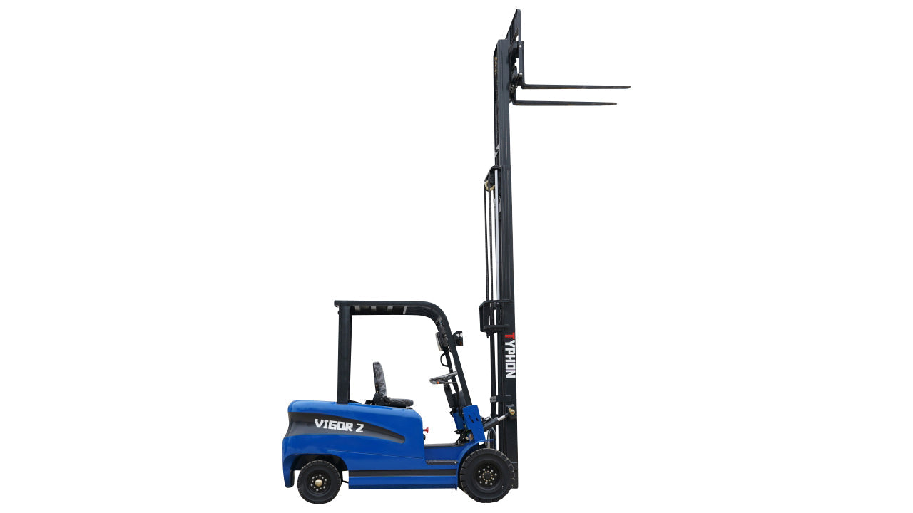 2025 TYPHON VIGOR 2 Blue Electric Forklift 2 Ton Lifter
