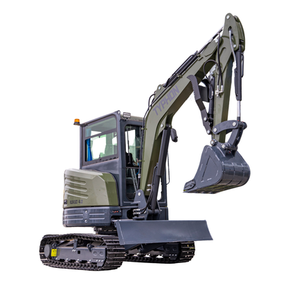 TYPHON KUVOU 4.0 mini excavator Kubota D1703 Diesel engine with 4Ton Operating Weight AC/ Heater