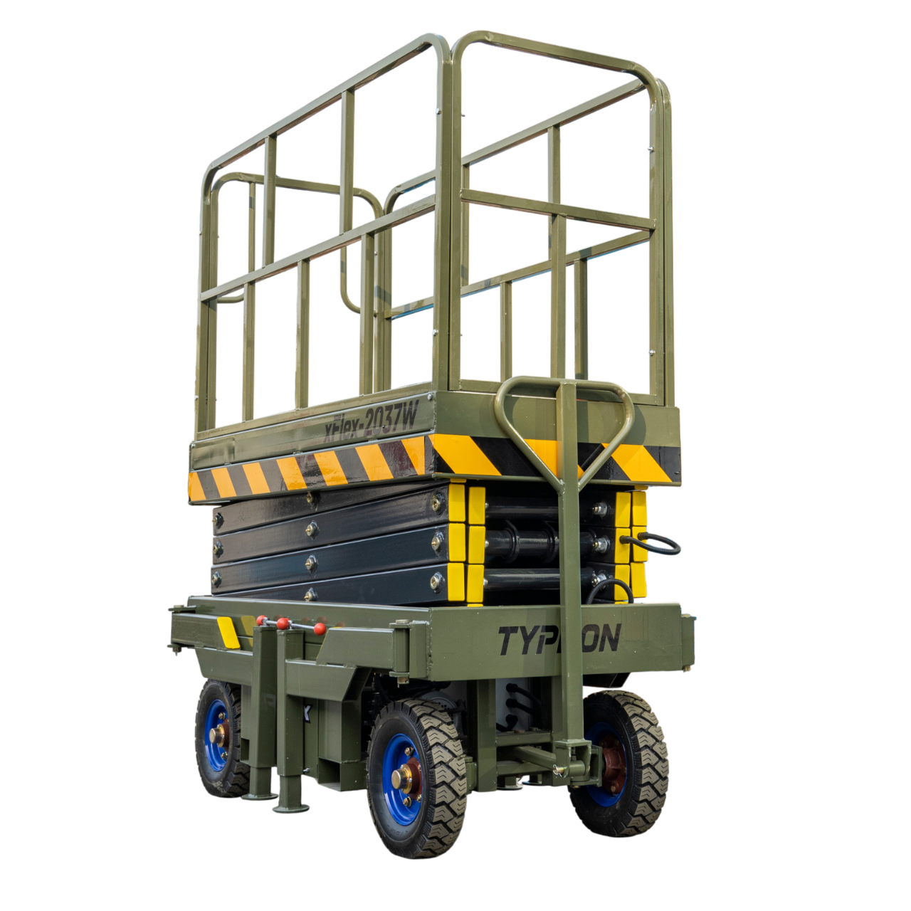 TYPHON xFlex-2037W Walk-Behind Scissor Lift  20 ft, load capacity 1102 lb, 110V Electric