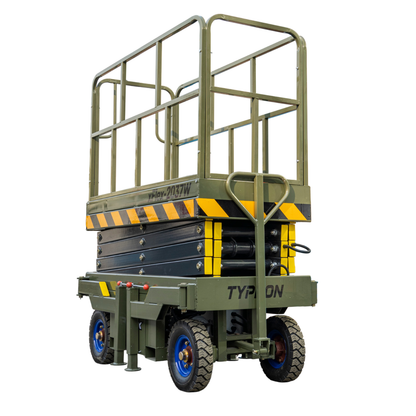 TYPHON xFlex-2037W Walk-Behind Scissor Lift  20 ft, load capacity 1102 lb, 110V Electric