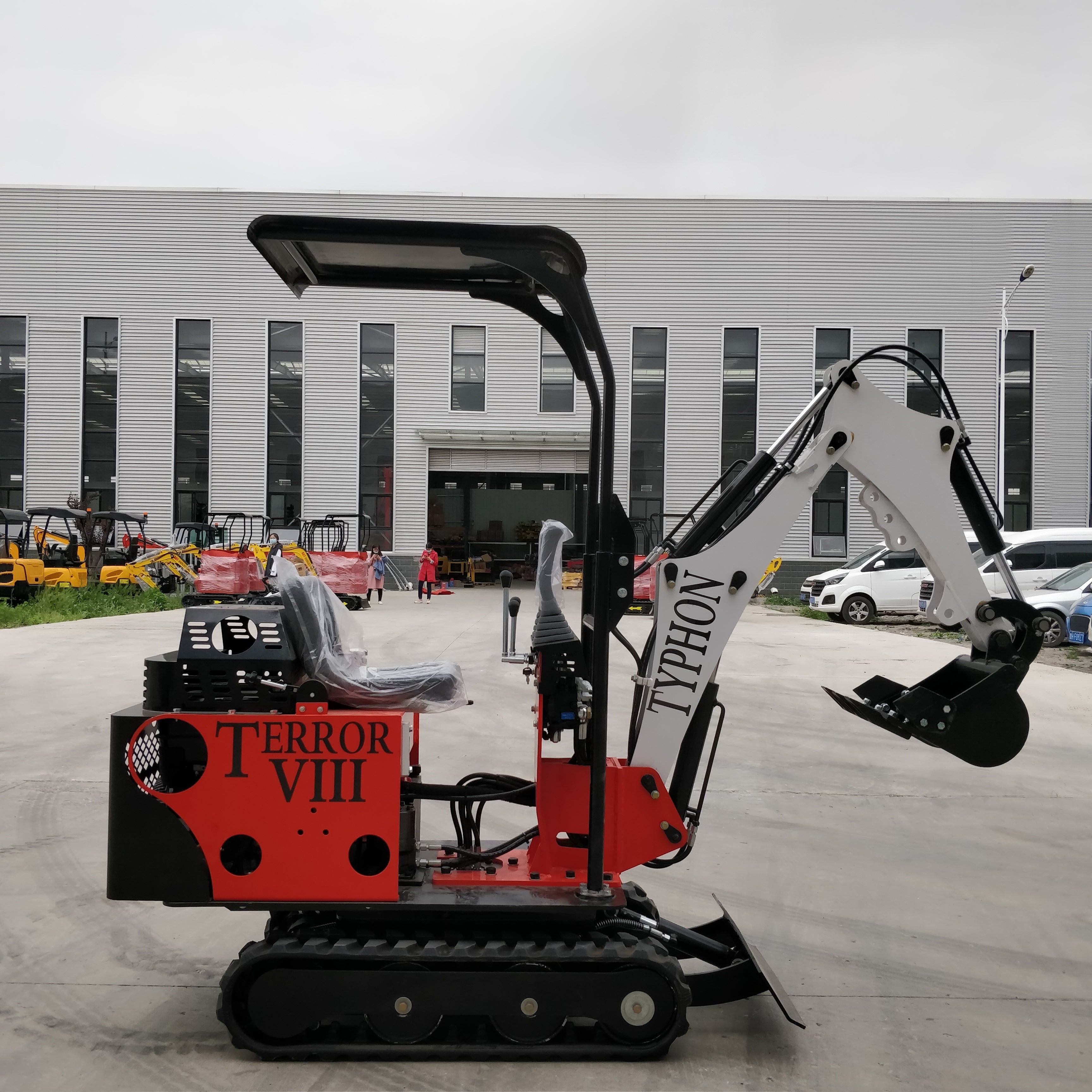 Brand New TYPHON TERROR VIII 800kg Mini Excavator