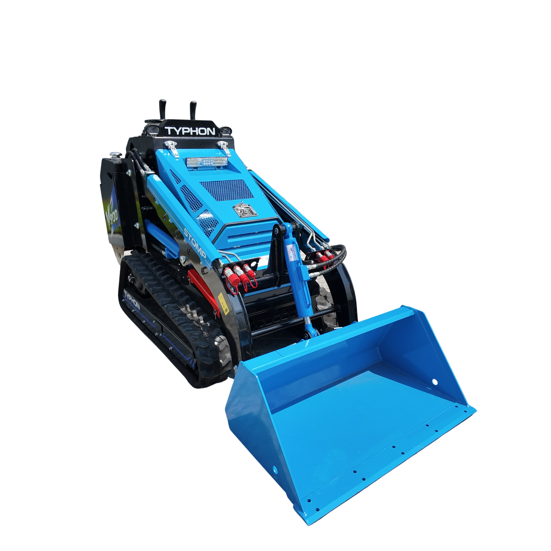 Typhon Stomp V900  25HP Kubota Diesel Mini Track Loader  Stand-On Skid Steer EPA/EU Stage V