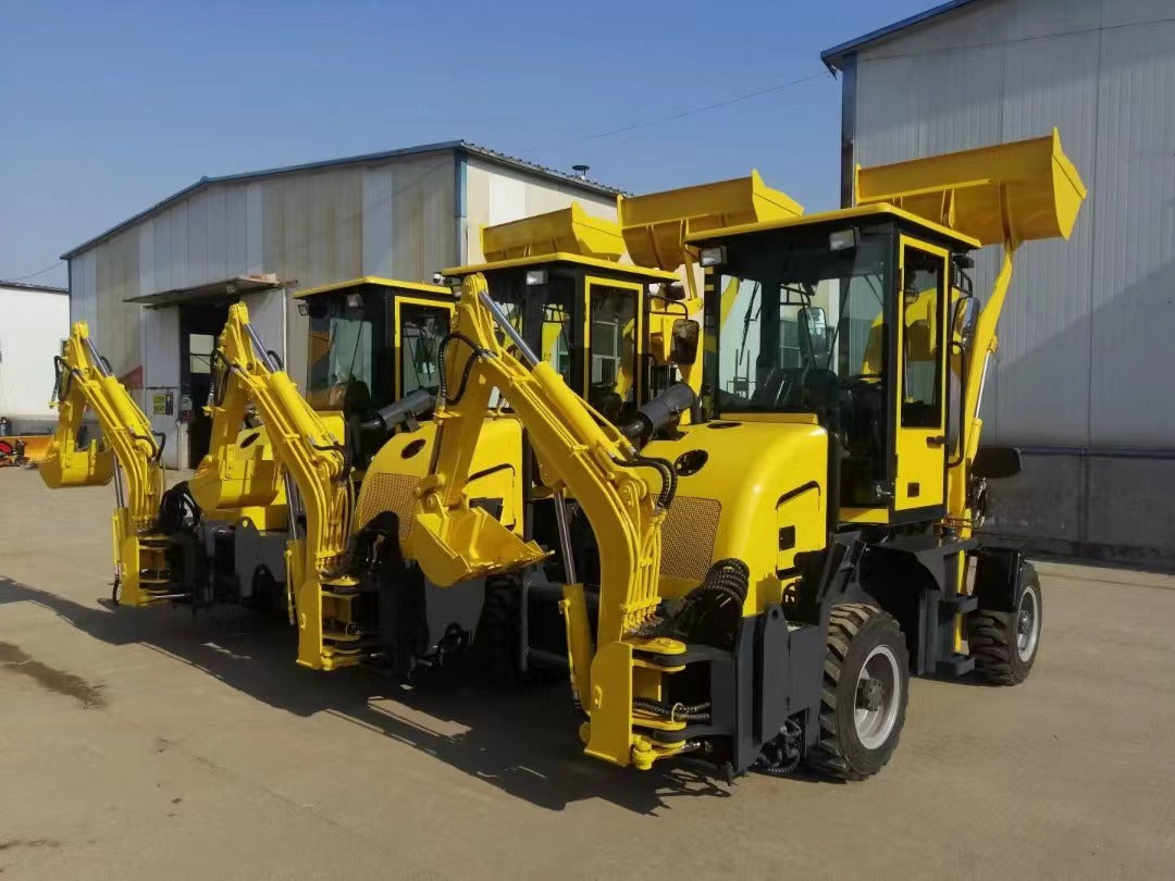 Brand New TYPHON TERROR 4WD Backhoe Loader
