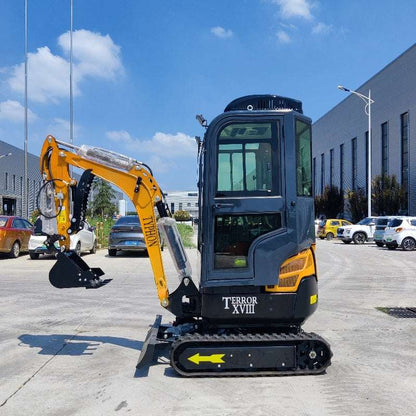 TYPHON TERROR XVIII Prestige 2 Ton Mini Excavator KUBOTA Diesel Engine
