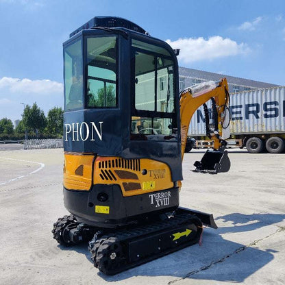 TYPHON TERROR XVIII Prestige 2 Ton Mini Excavator KUBOTA Diesel Engine