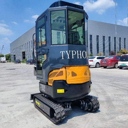 TYPHON TERROR XVIII Prestige 2 Ton Mini Excavator KUBOTA Diesel Engine