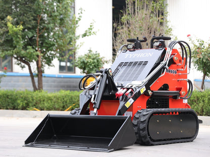New TYPHON STOMP 1,800lbs Mini Skid Steer 21HP Honda Engine