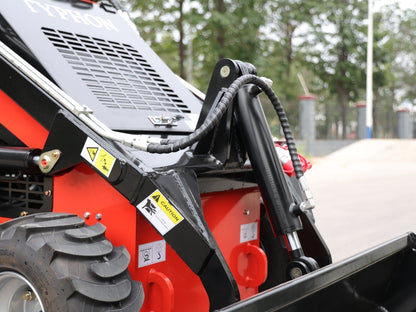 Brand New TYPHON STOMP 1,800lbs Mini Skid Steer 23HP Wheel Gas EPA B & S Engine