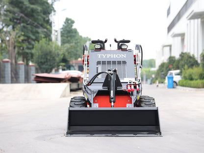Brand New TYPHON STOMP 1,800lbs Mini Skid Steer 23HP Wheel Gas EPA B & S Engine