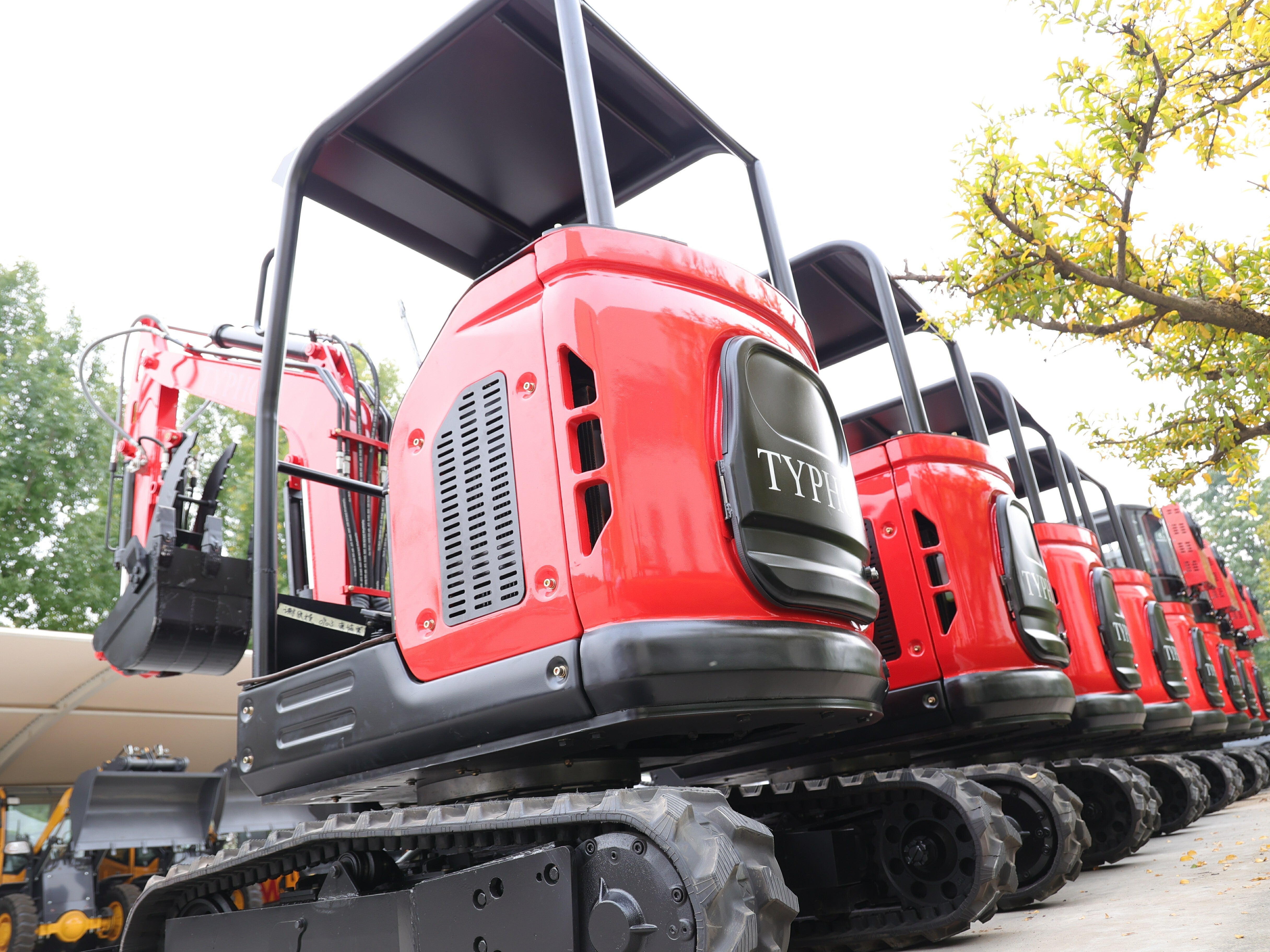 TYPHON TERROR X2 STORM Mini Excavator 2.5 Ton Diesel Perkins Engine