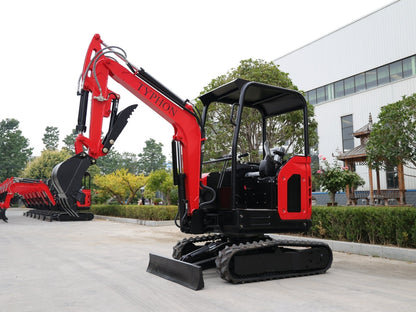 TYPHON TERROR X2 STORM Mini Excavator 2.5 Ton Diesel Perkins Engine