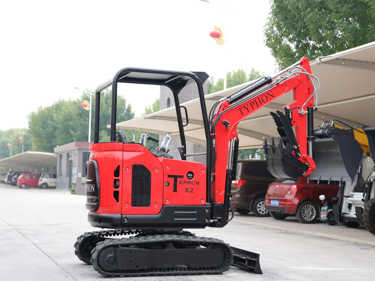 TYPHON TERROR X2 STORM Mini Excavator 2.5 Ton Diesel Perkins Engine