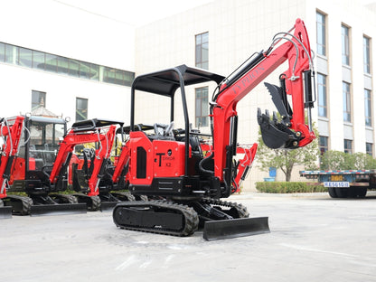 TYPHON TERROR X2 STORM Mini Excavator 2.5 Ton Diesel Perkins Engine