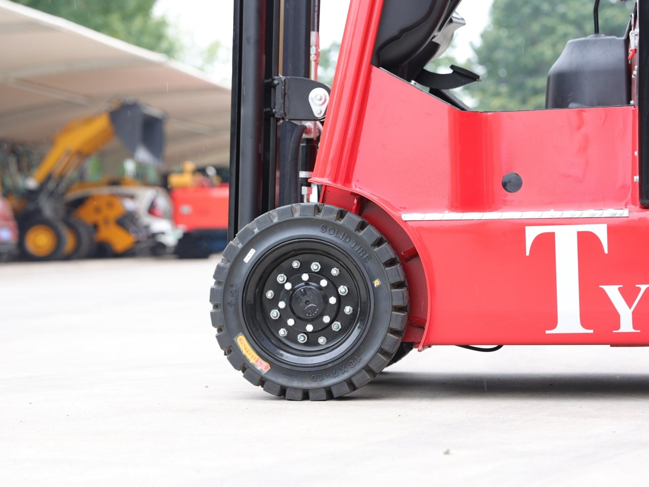 2023 TYPHON 2 Ton Rated Capacity Electric Forklift Lifter Lift Truck