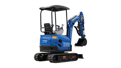 2025 3800 lb TYPHON TERROR XVII Mini Excavator Kubota D902