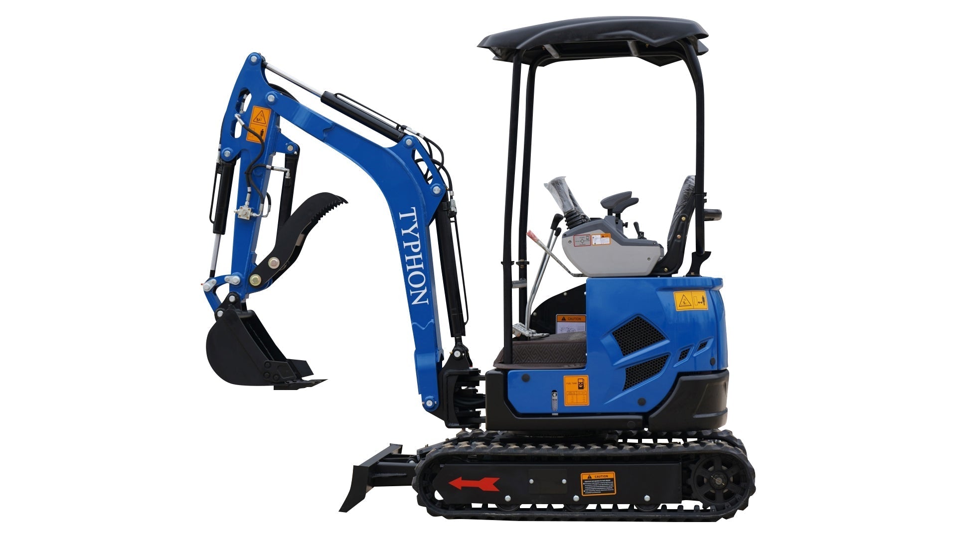 2025 3800 lb TYPHON TERROR XVII Mini Excavator Kubota D902
