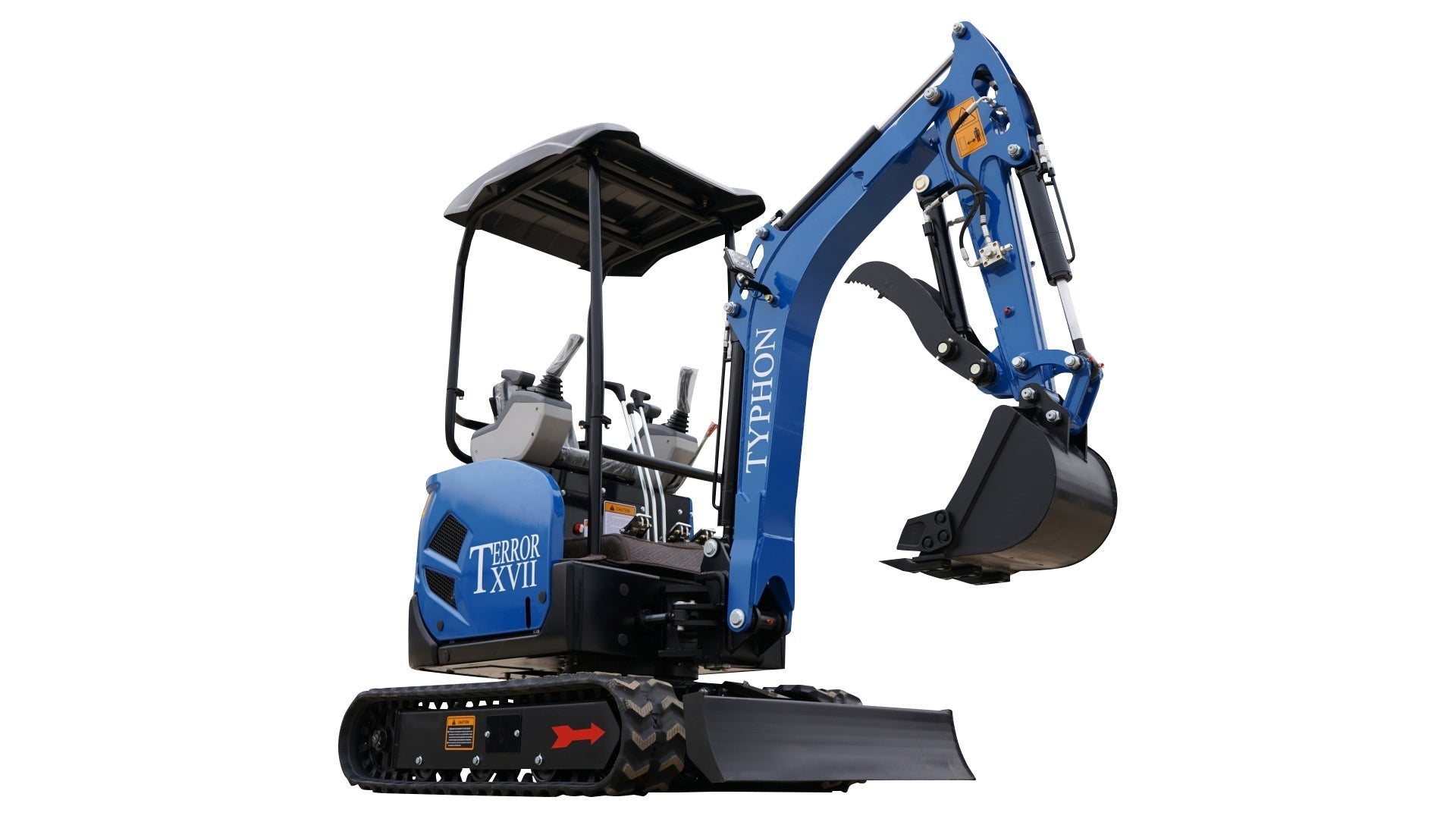 2025 3800 lb TYPHON TERROR XVII Mini Excavator Kubota D902
