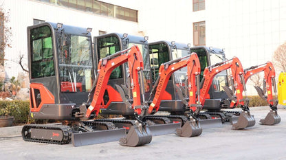 TYPHON 18 FLEX 1.8 Ton 4000lbs Trench Digger with Cabin 0.04 cbm Bucket