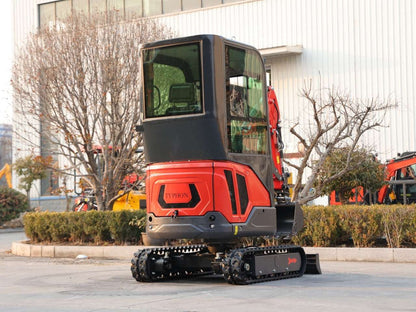 TYPHON 18 FLEX 1.8 Ton 4000lbs Trench Digger with Cabin 0.04 cbm Bucket