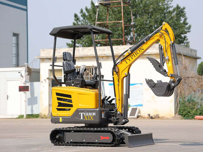 TYPHON TERROR XIX STORM Mini Excavator – 1.8 Ton Trench Digger