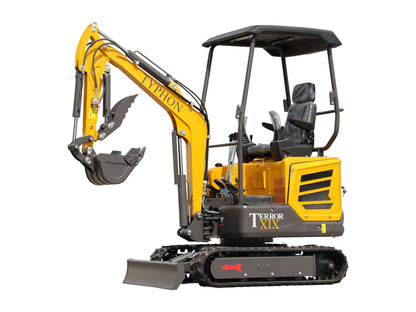 TYPHON TERROR XIX STORM Mini Excavator – 1.8 Ton Trench Digger