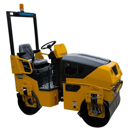 TYPHON FURY 1.5 Ton Vibratory Compactor Asphalt Roller USA