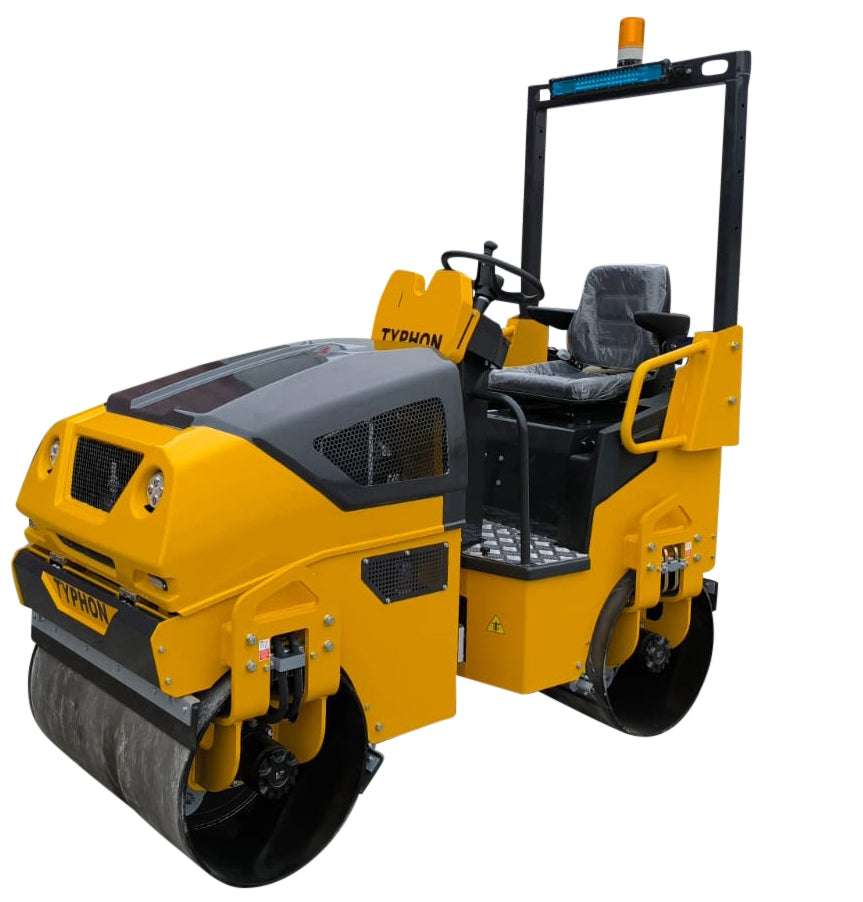 TYPHON FURY 1.5 Ton Vibratory Compactor Asphalt Roller USA