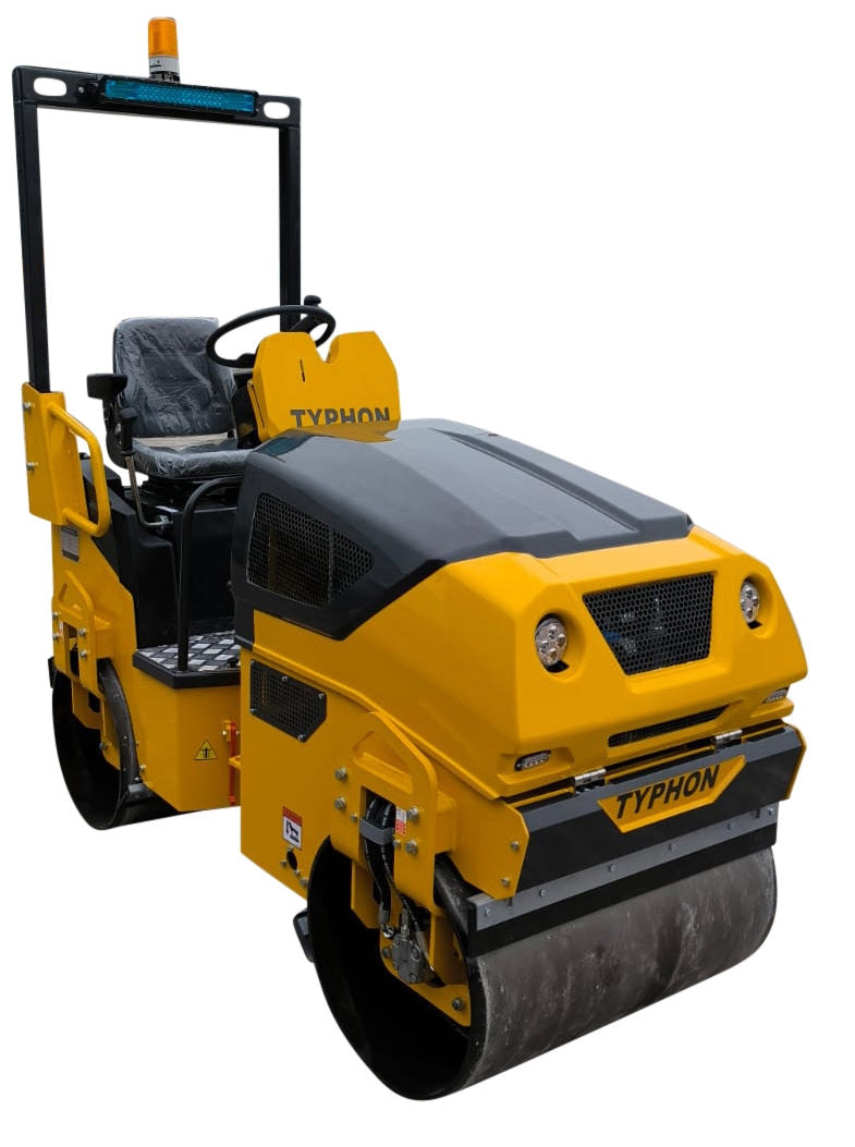 TYPHON FURY 1.5 Ton Vibratory Compactor Asphalt Roller USA