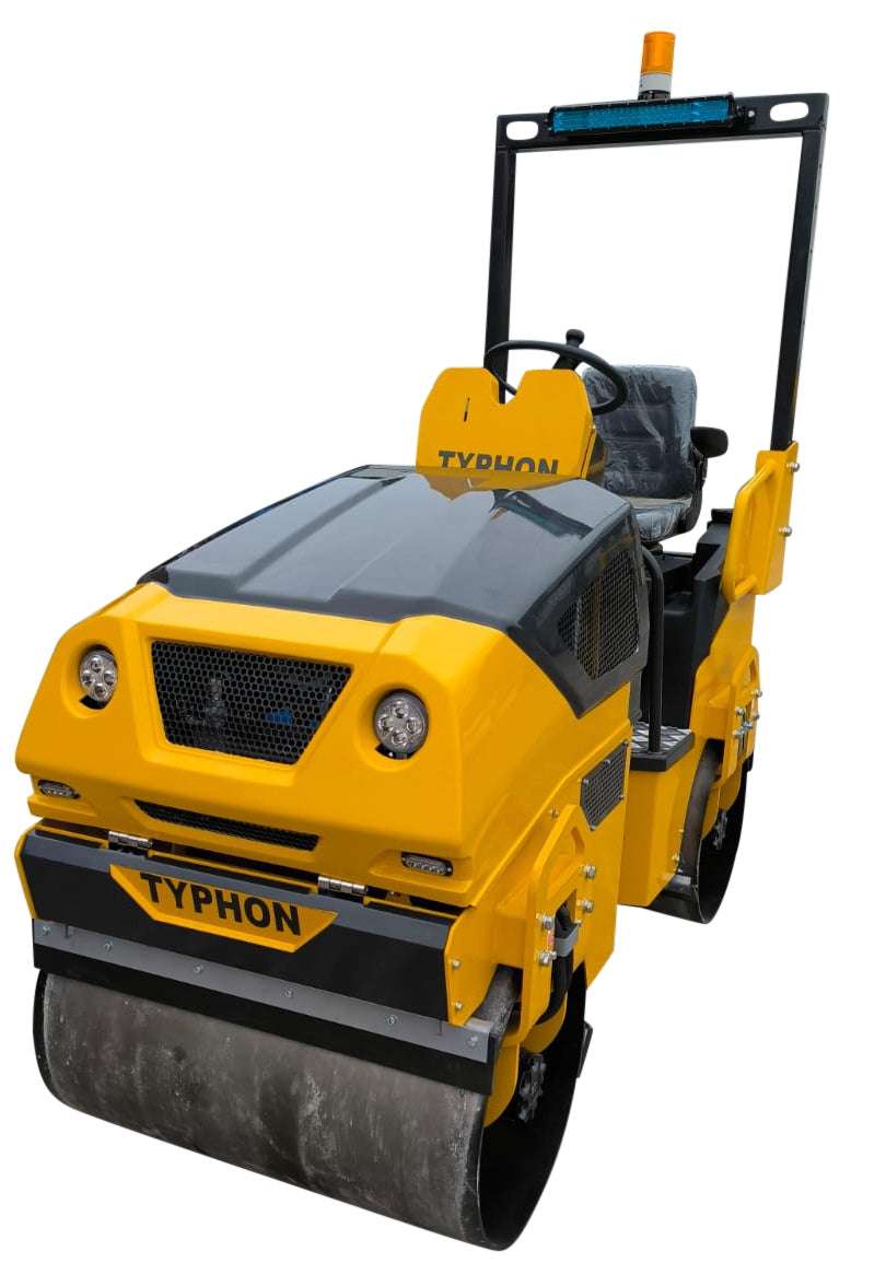 TYPHON FURY 1.5 Ton Vibratory Compactor Asphalt Roller USA