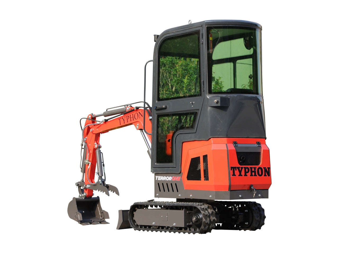 TYPHON TERROR ONE Mini Excavator – 1.1 Ton 13.5hp B&S Engine