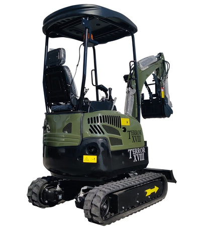 NEW 4,000lb TYPHON TERROR XVIII Mini Excavator Kubota Engine
