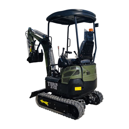 NEW 4,000lb TYPHON TERROR XVIII Mini Excavator Kubota Engine