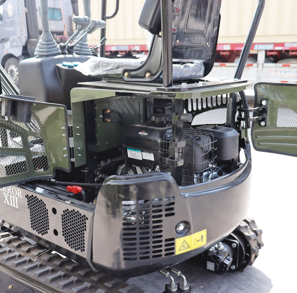 TYPHON TERROR XIII Mini Excavator – 1.3 TON 13.5HP B&S