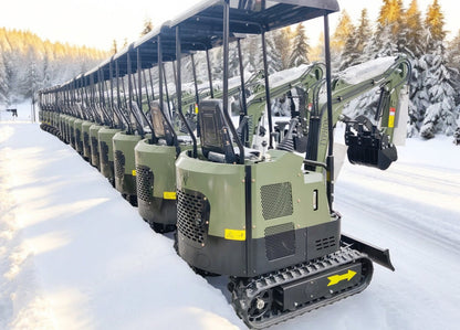 TYPHON TERROR XV STORM Mini Excavator – 1.05 Ton