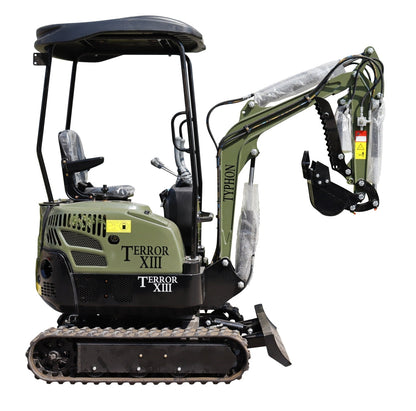 TYPHON TERROR XIII Mini Excavator – 1.3 TON 13.5HP B&S
