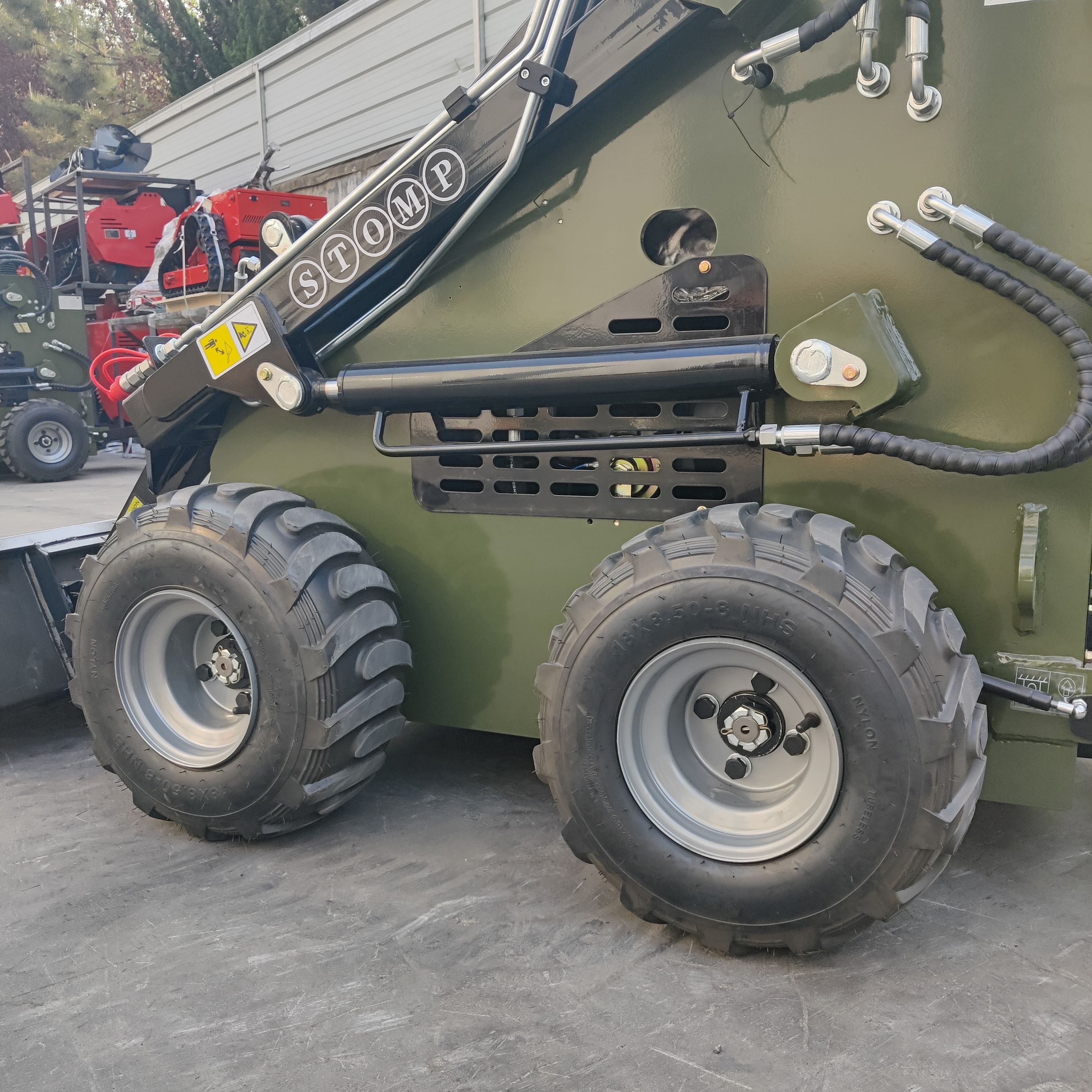 TYPHON STOMP Wheeled 22.1 HP Skid-Steer Loader Honda Engine