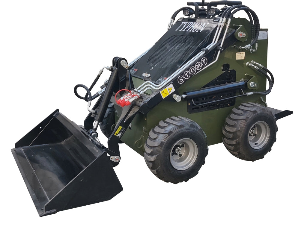 TYPHON STOMP Wheeled 22.1 HP Skid-Steer Loader Honda Engine