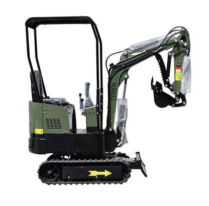 TYPHON TERROR X STORM Mini Excavator – 1 Ton with Canopy