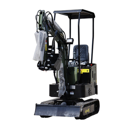 TYPHON TERROR X STORM Mini Excavator – 1 Ton with Canopy