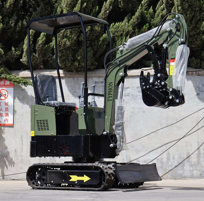 TYPHON TERROR X STORM Mini Excavator – 1 Ton with Canopy