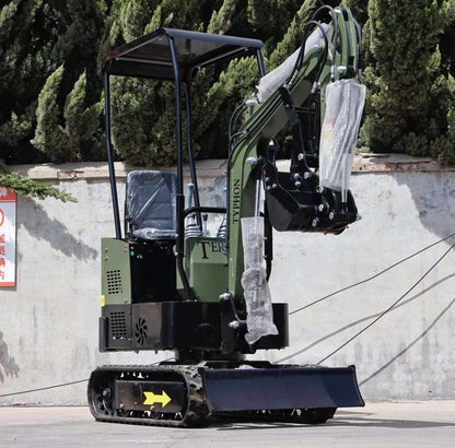 TYPHON TERROR X STORM Mini Excavator – 1 Ton with Canopy