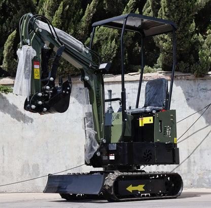 TYPHON TERROR X STORM Mini Excavator – 1 Ton with Canopy
