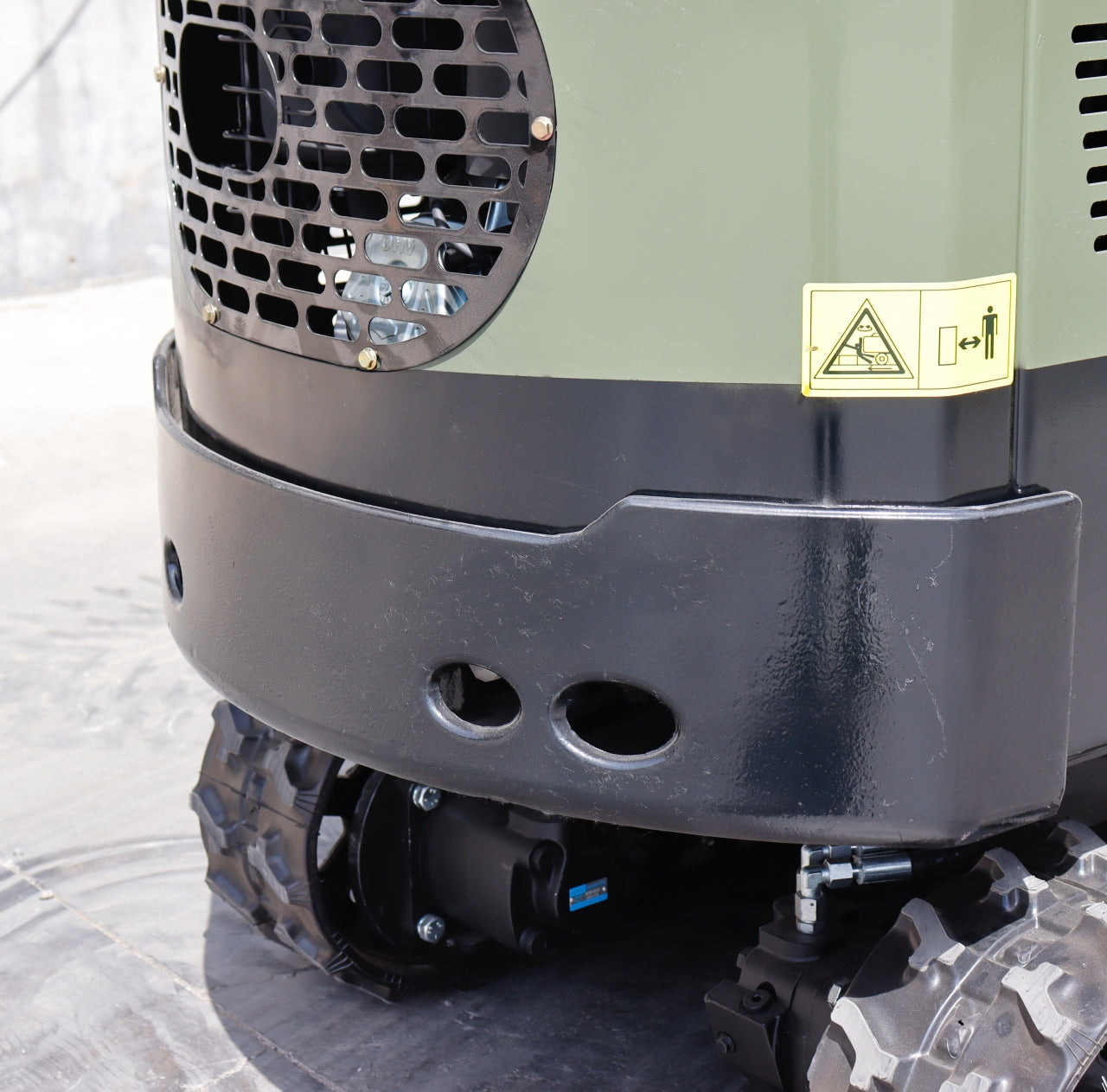 TYPHON TERROR X STORM Mini Excavator – 1 Ton with Canopy