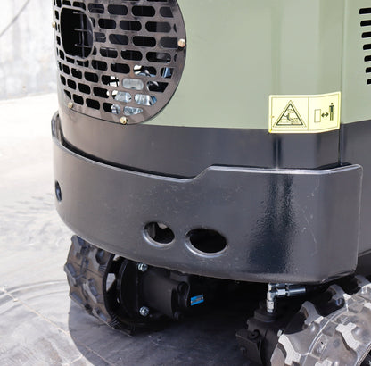 TYPHON TERROR X STORM Mini Excavator – 1 Ton with Canopy