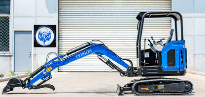 TYPHON TERROR X2 STORM Mini Excavator 2.5 Ton Kubota V1505