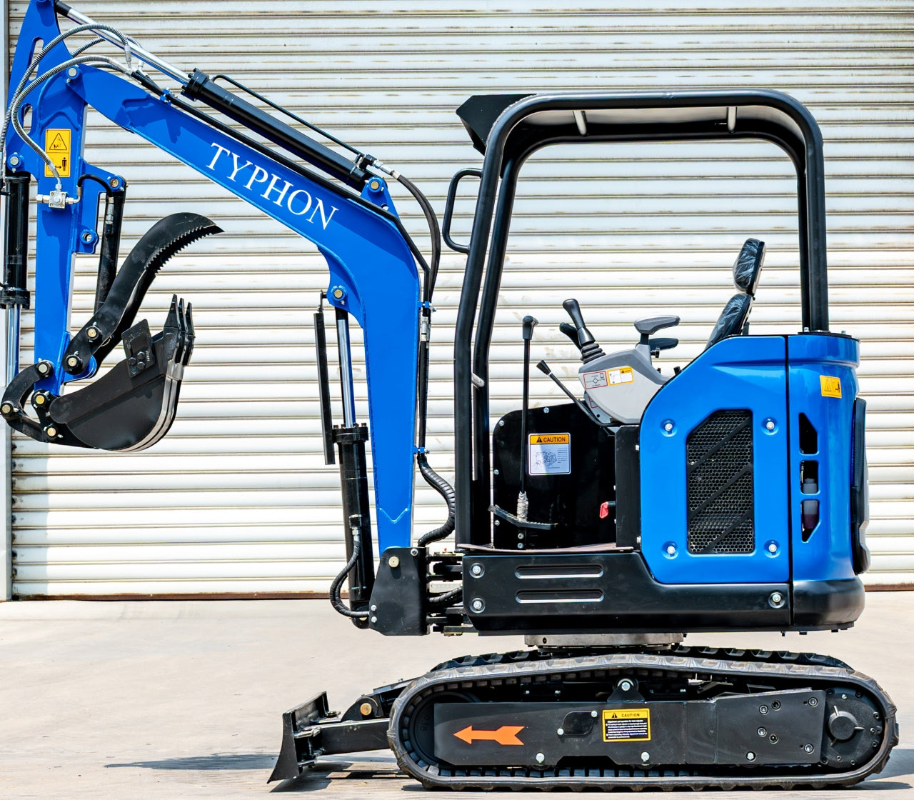 TYPHON TERROR X2 STORM Mini Excavator 2.5 Ton Kubota V1505