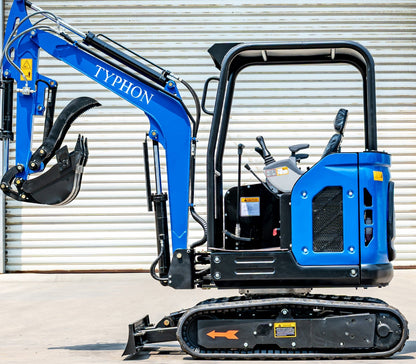 TYPHON TERROR X2 STORM Mini Excavator 2.5 Ton Kubota V1505