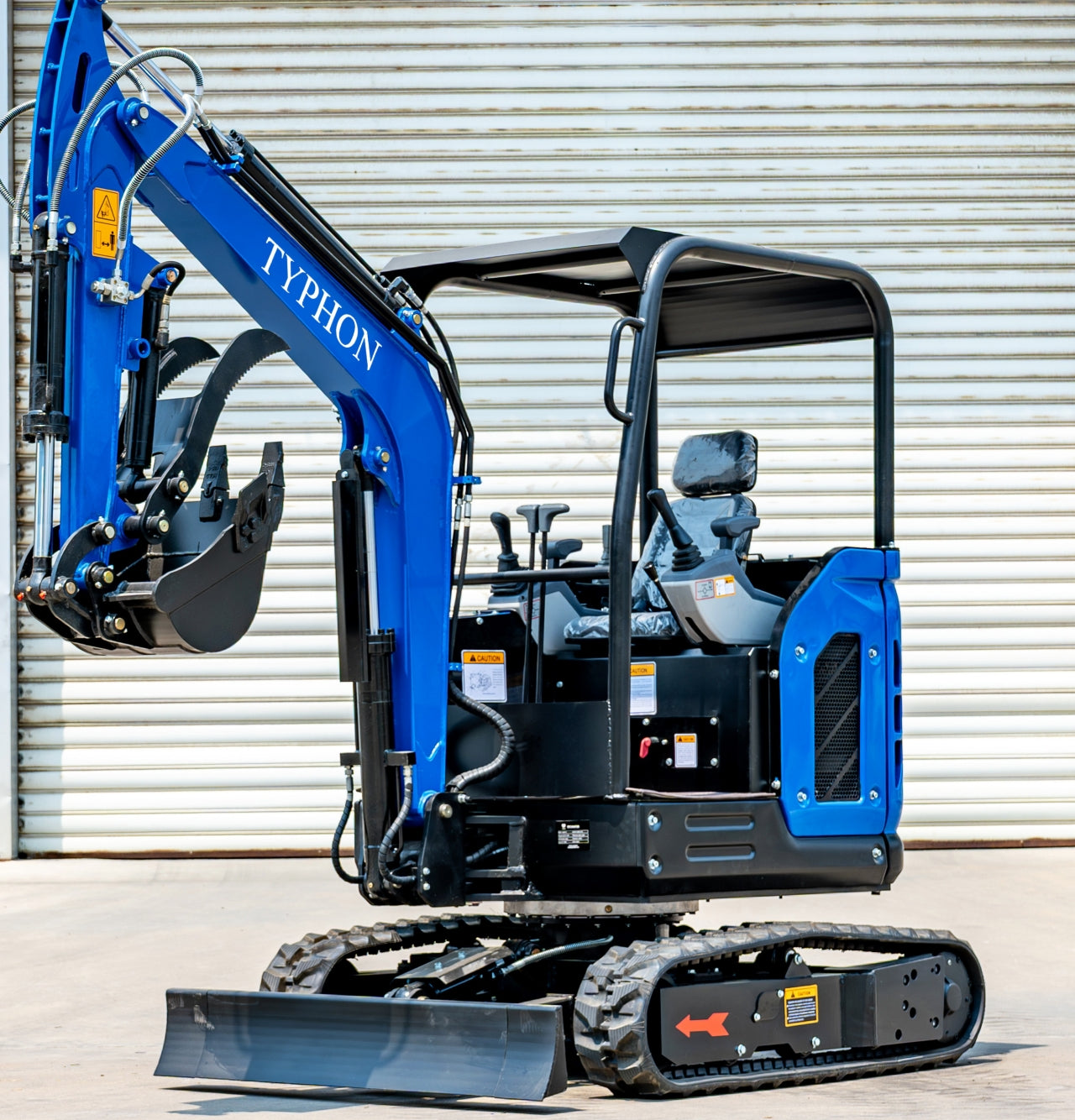TYPHON TERROR X2 STORM Mini Excavator 2.5 Ton Kubota V1505