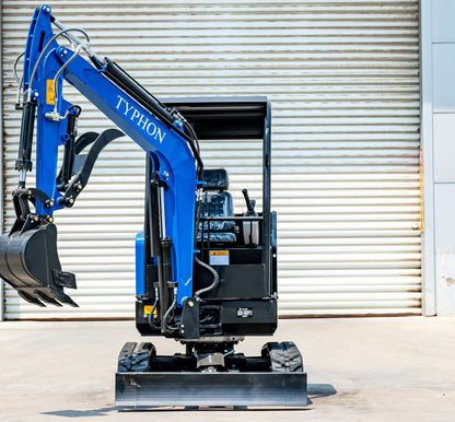 TYPHON TERROR X2 STORM Mini Excavator 2.5 Ton Kubota V1505